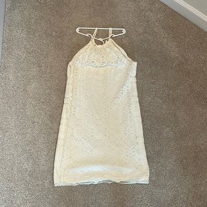 Size medium max studio halter lace dress